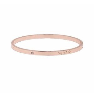 Mimco Rose Gold Neutrino Bangle